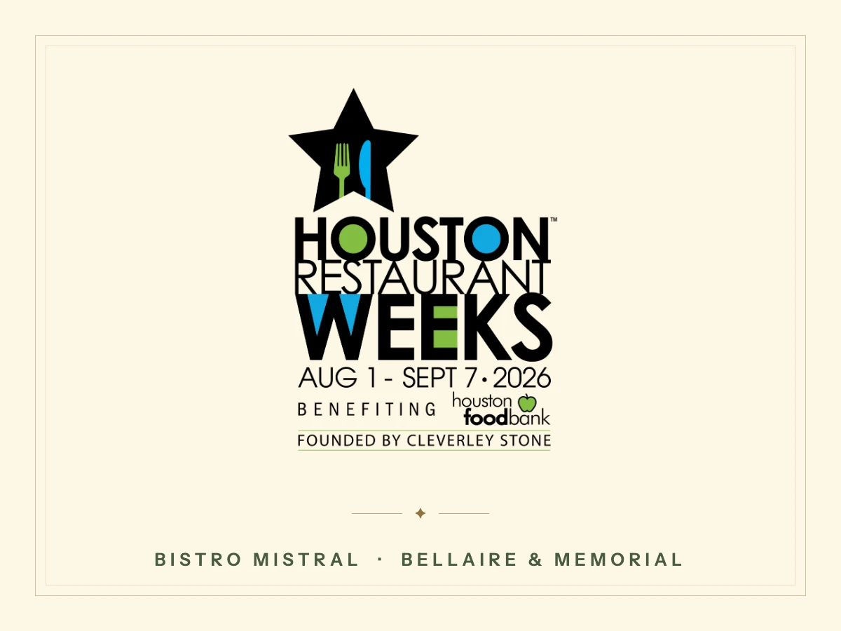 Houston Restaurant Weeks 2026