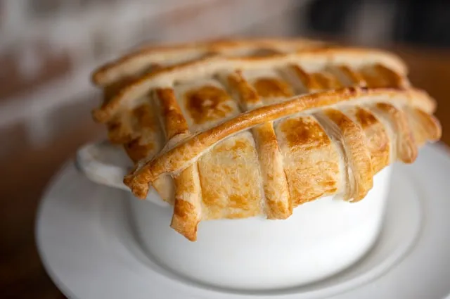 Cassolette de Langouste Sauce Homard | Portobello Mushrooms